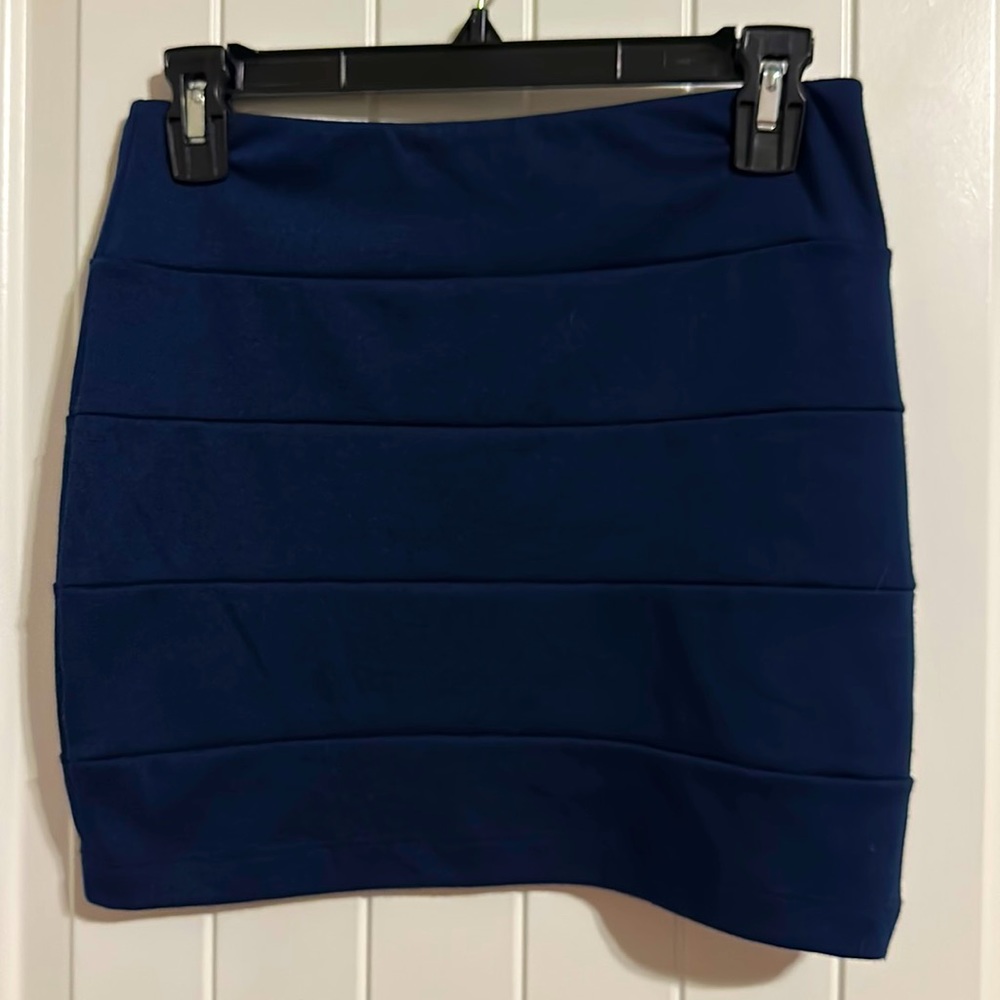 Nollie navy blue miniskirt
